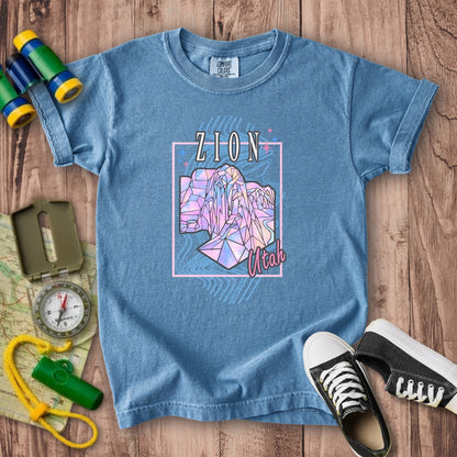Zion Retro 80's Kids Cotton T-Shirt
