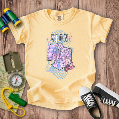 Zion Retro 80's Kids Cotton T-Shirt