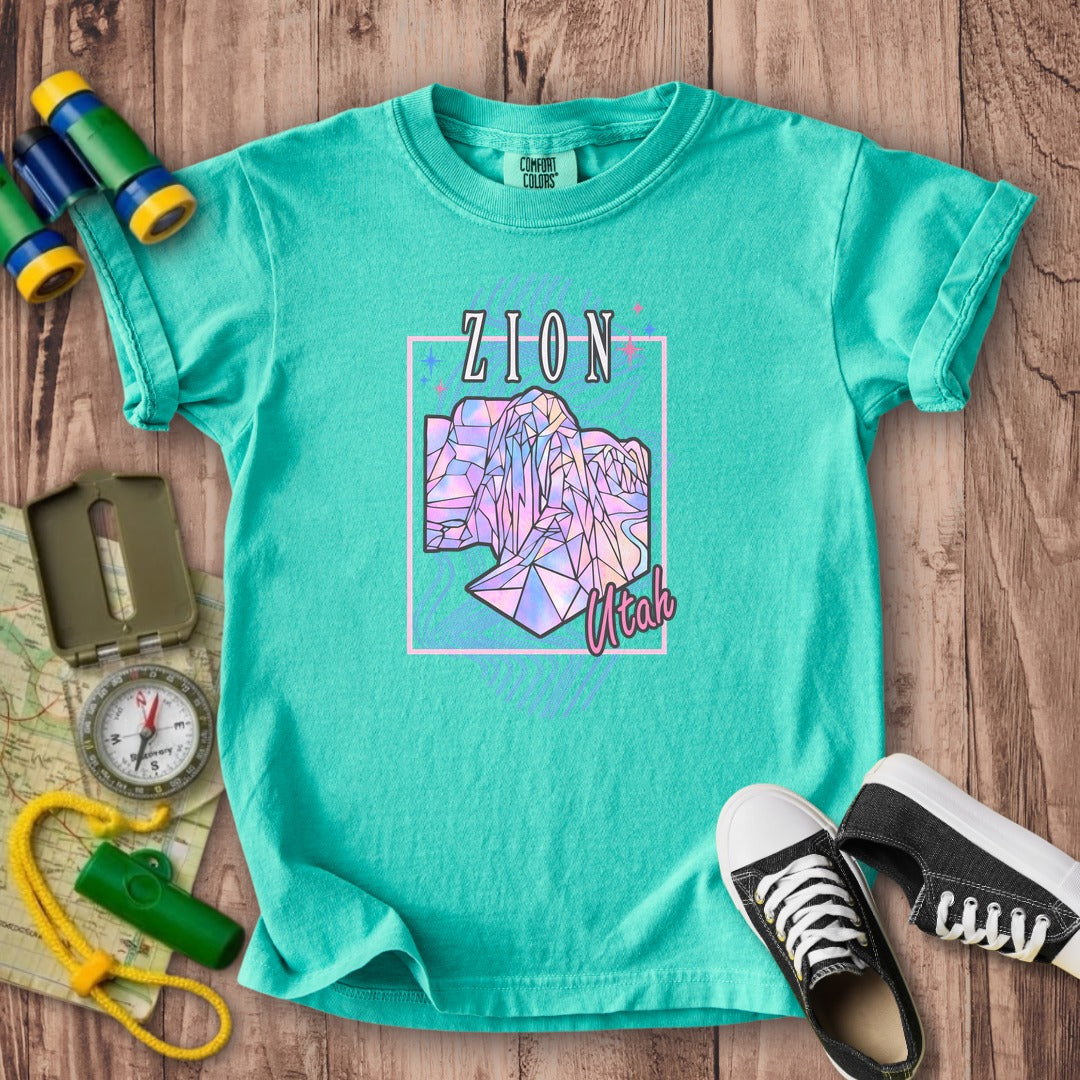 Zion Retro 80's Kids Cotton T-Shirt