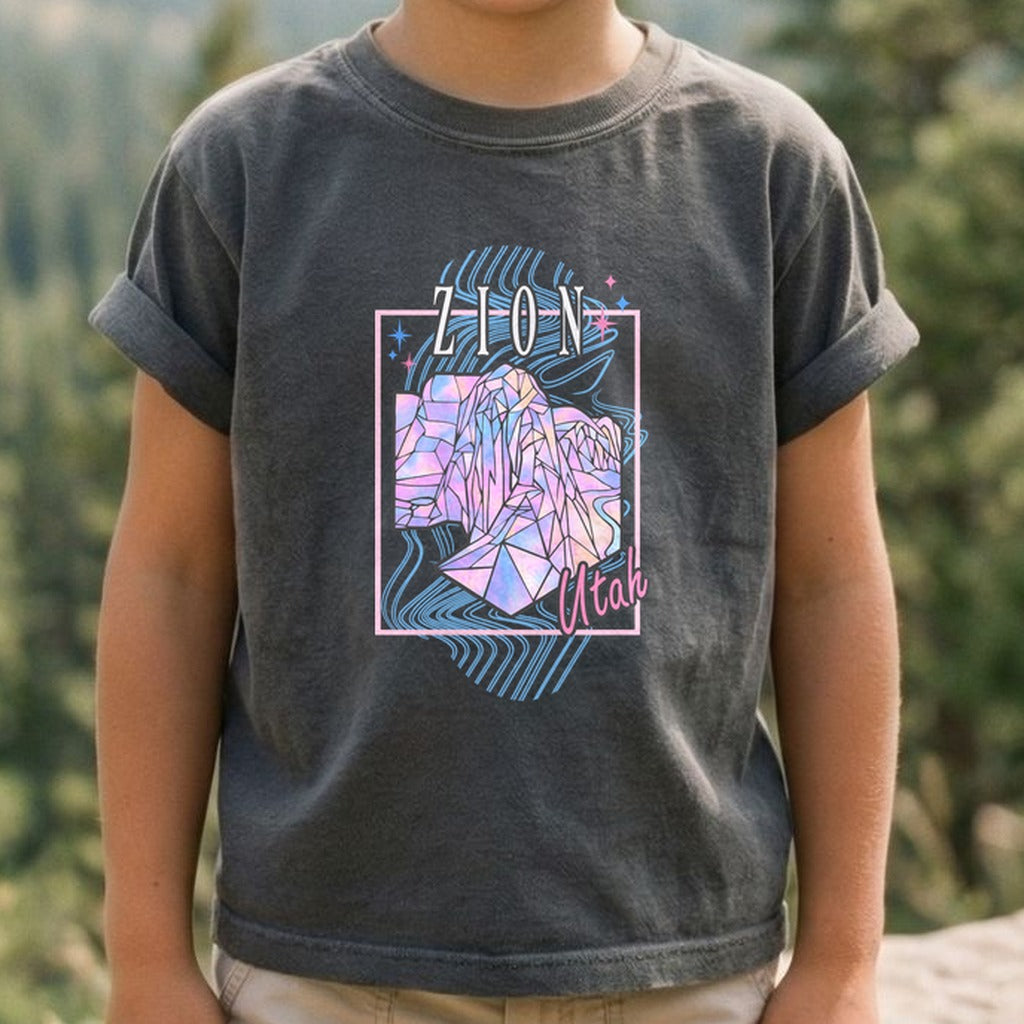 Zion Retro 80's Kids Cotton T-Shirt