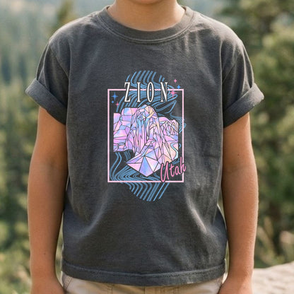 Zion Retro 80's Kids Cotton T-Shirt