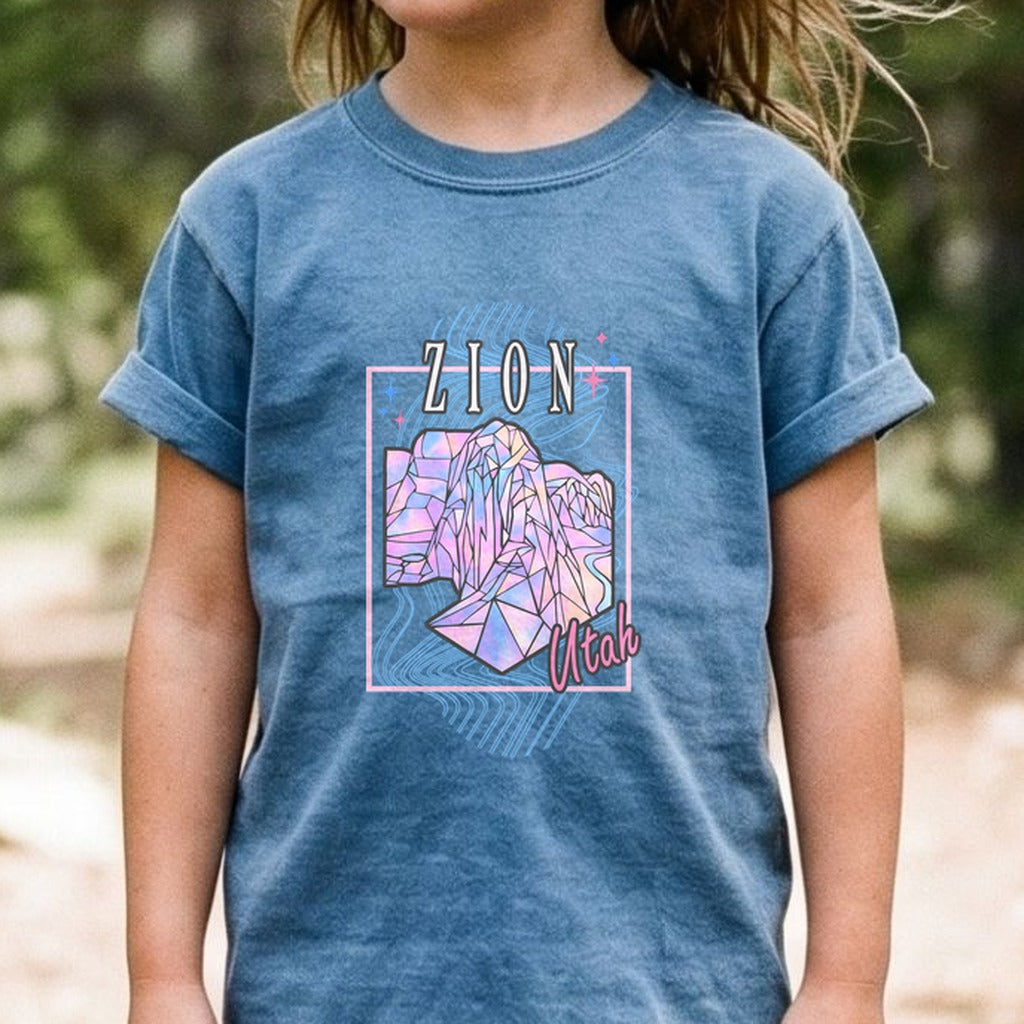 Zion Retro 80's Kids Cotton T-Shirt