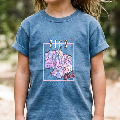 Zion Retro 80's Kids Cotton T-Shirt