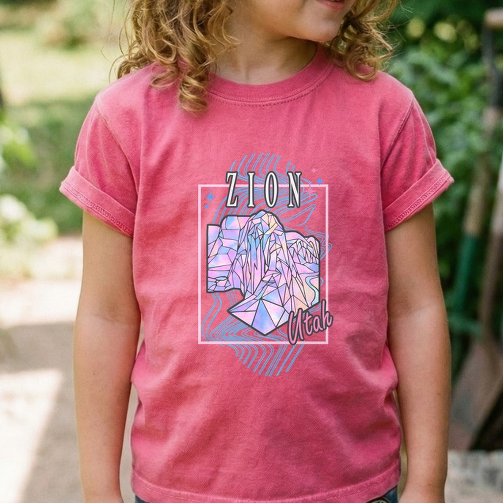 Zion Retro 80's Kids Cotton T-Shirt
