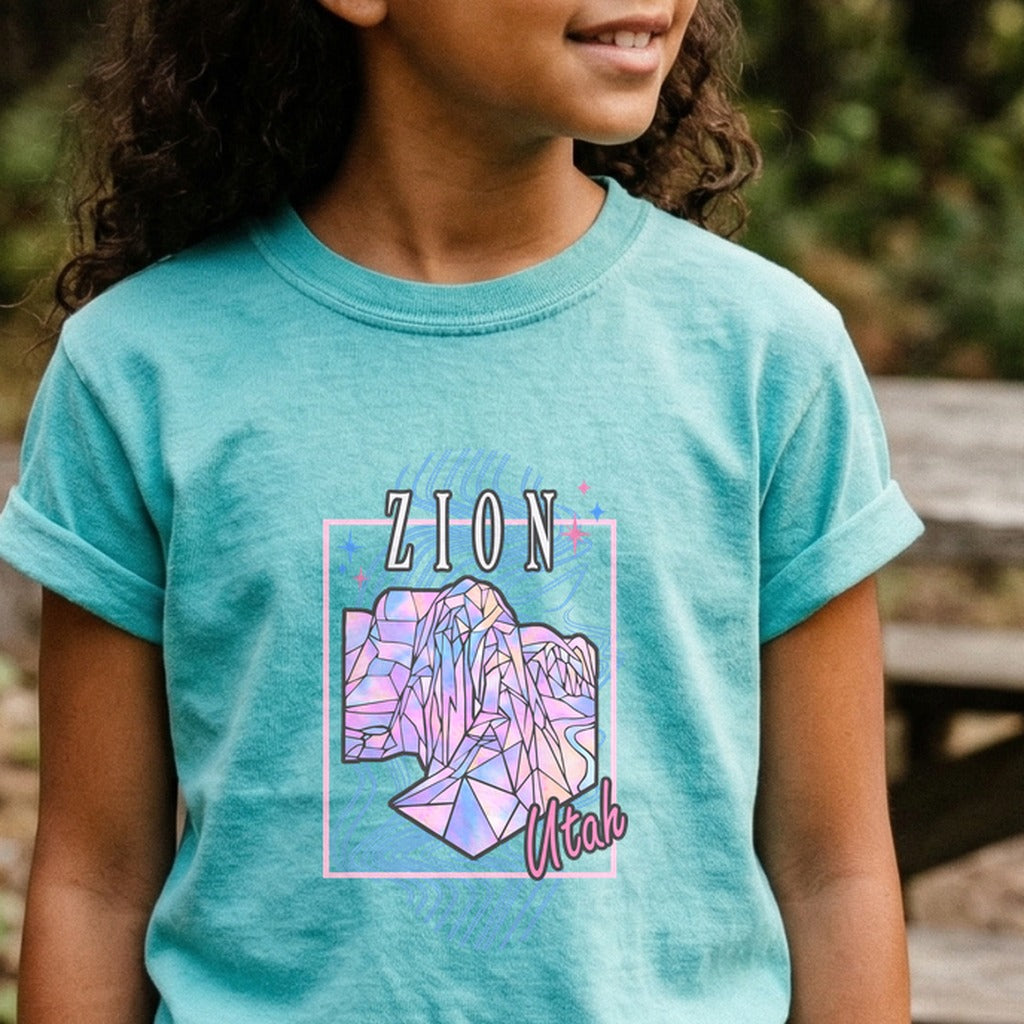 Zion Retro 80's Kids Cotton T-Shirt