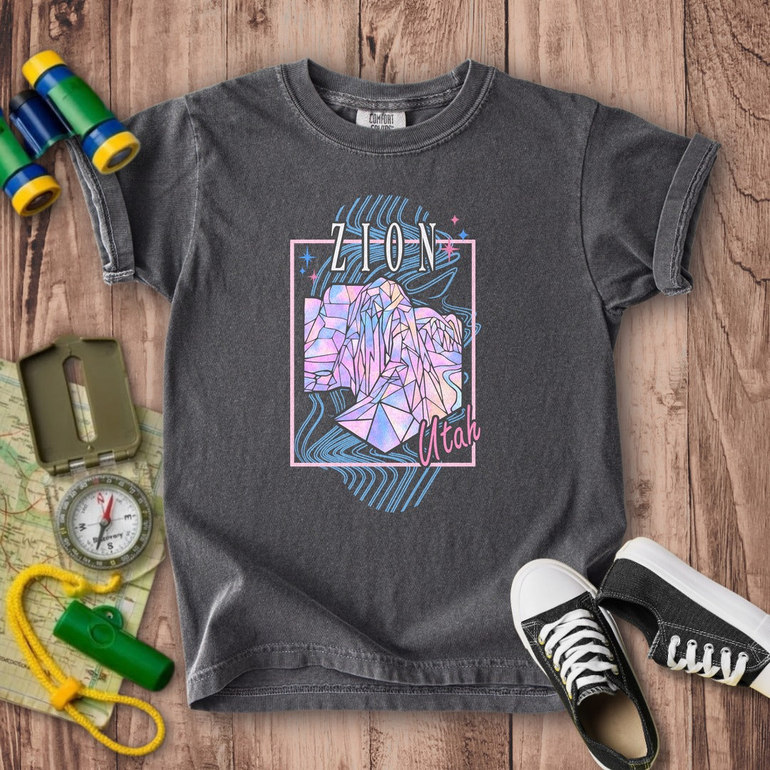 Zion Retro 80's Kids Cotton T-Shirt