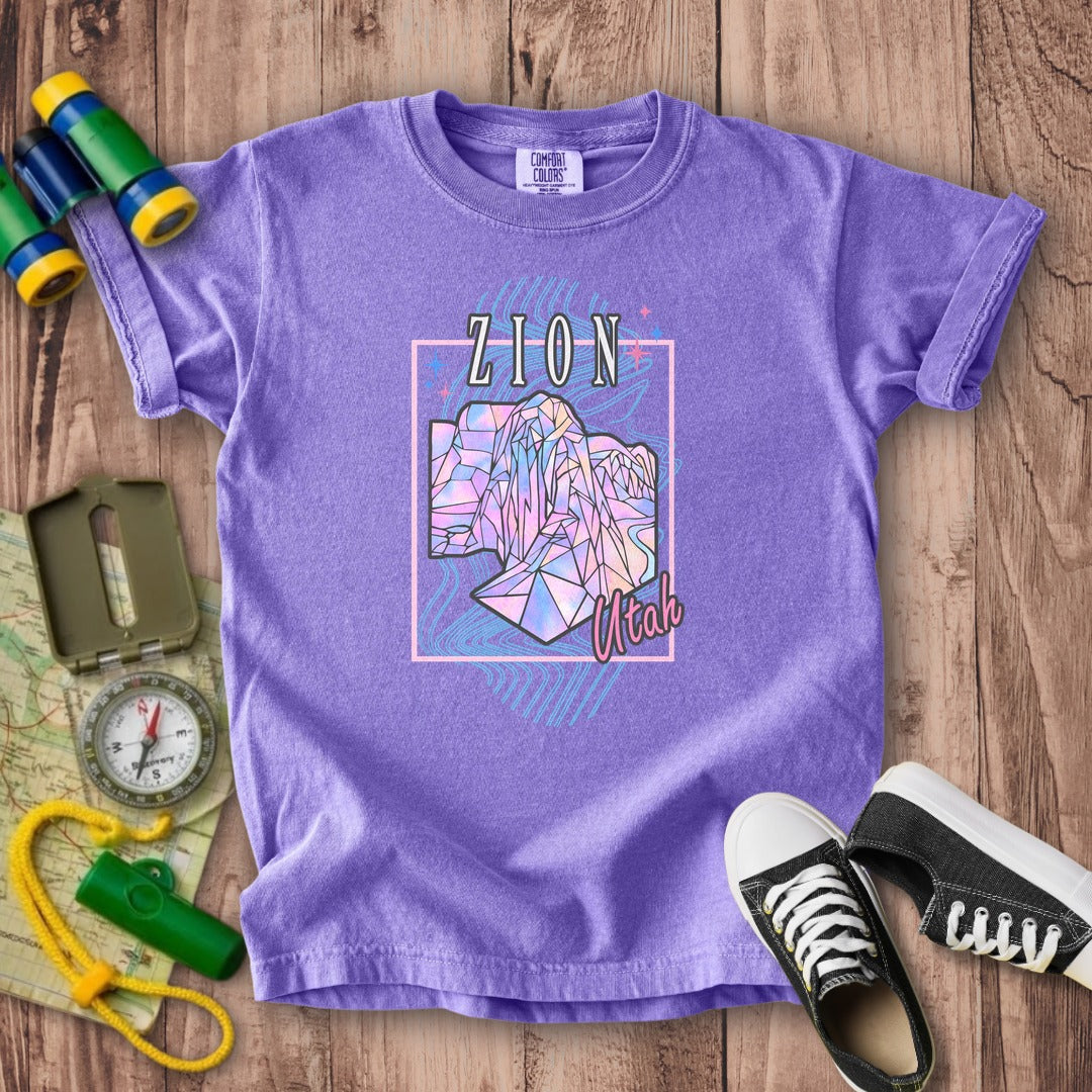 Zion Retro 80's Kids Cotton T-Shirt