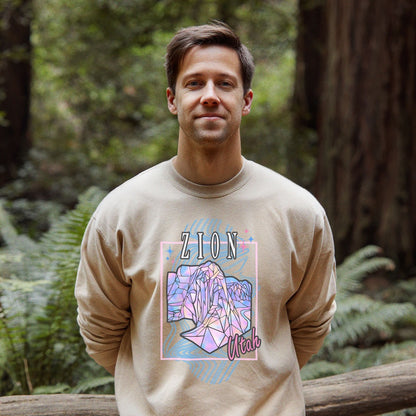 Zion Retro 80's Crewneck Sweatshirt