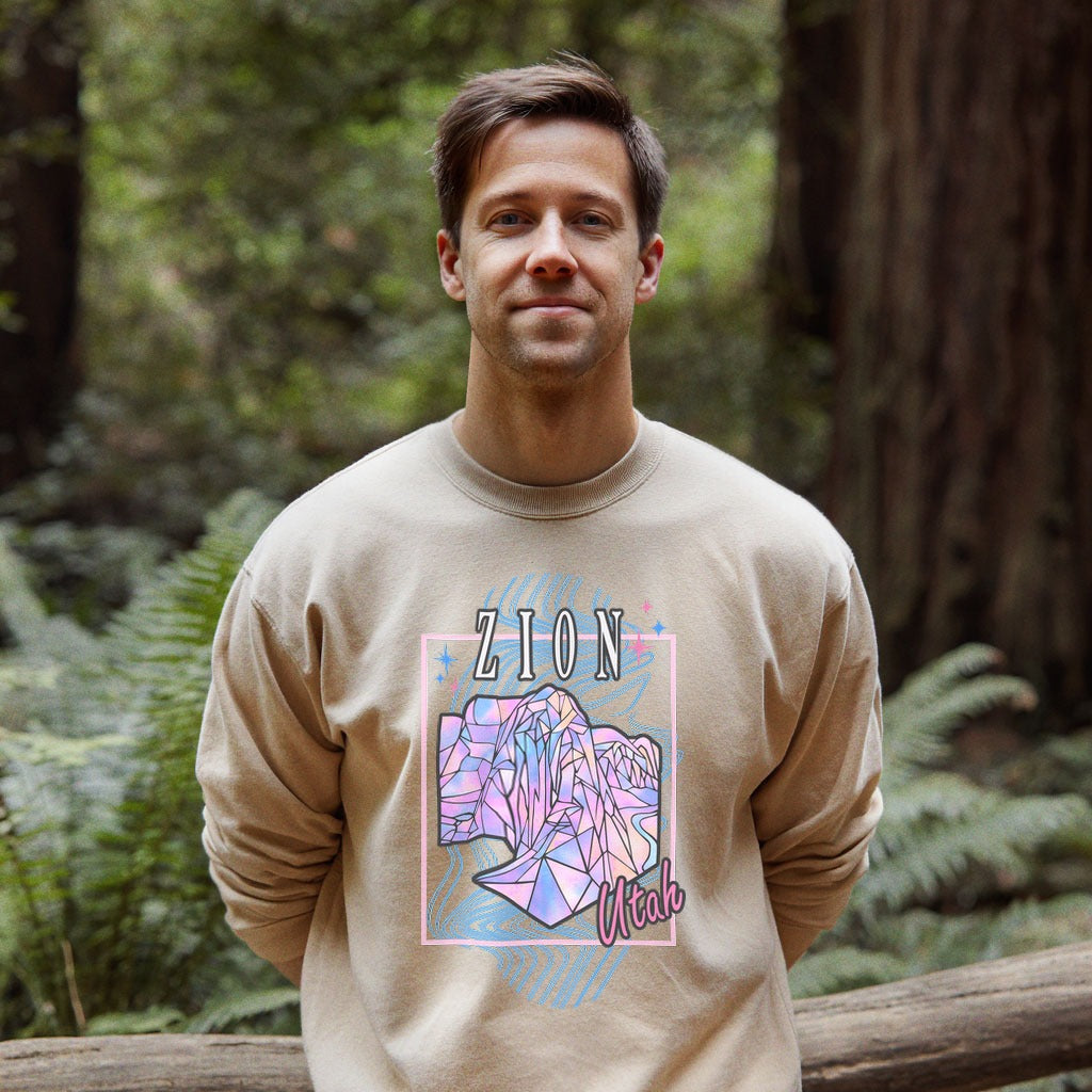 Zion Retro 80's Crewneck Sweatshirt