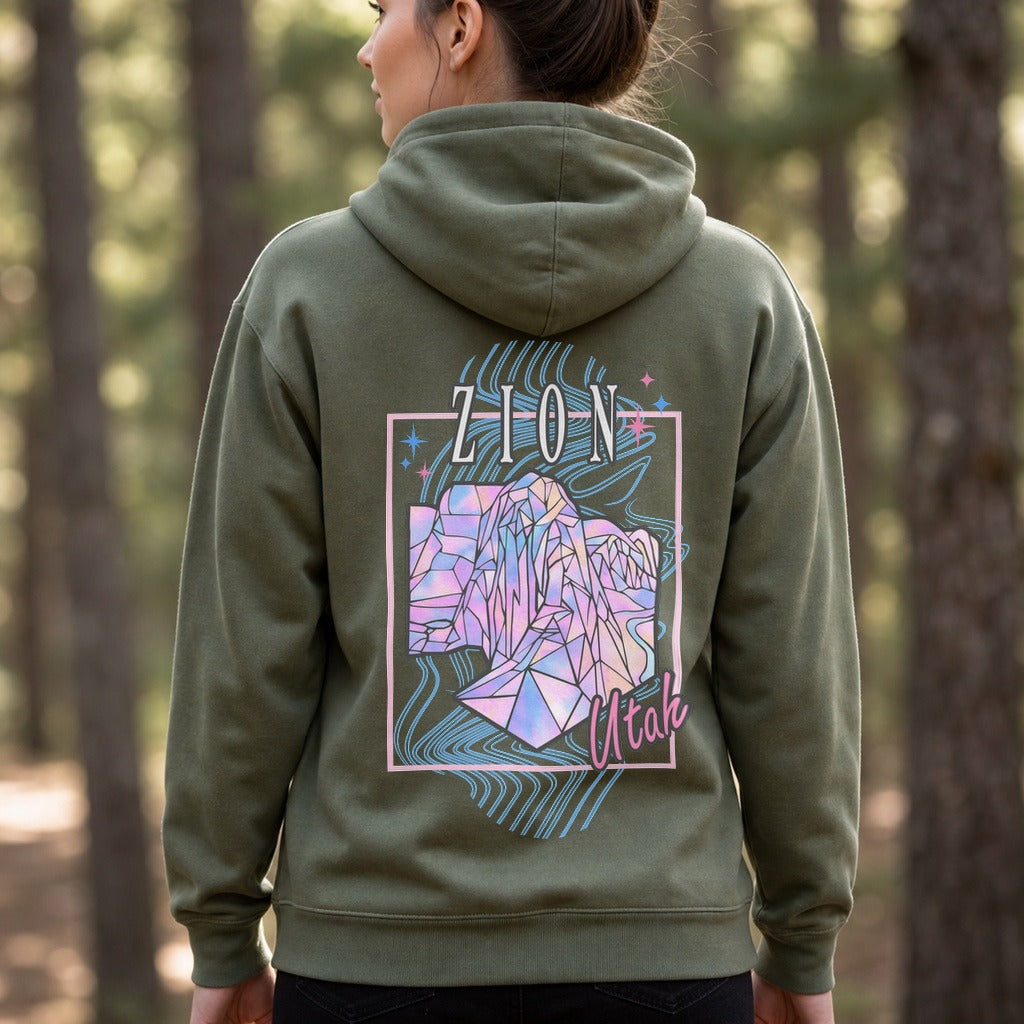 Zion Retro 80's Hoodie
