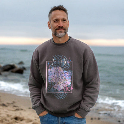 Zion Retro 80's Crewneck Sweatshirt
