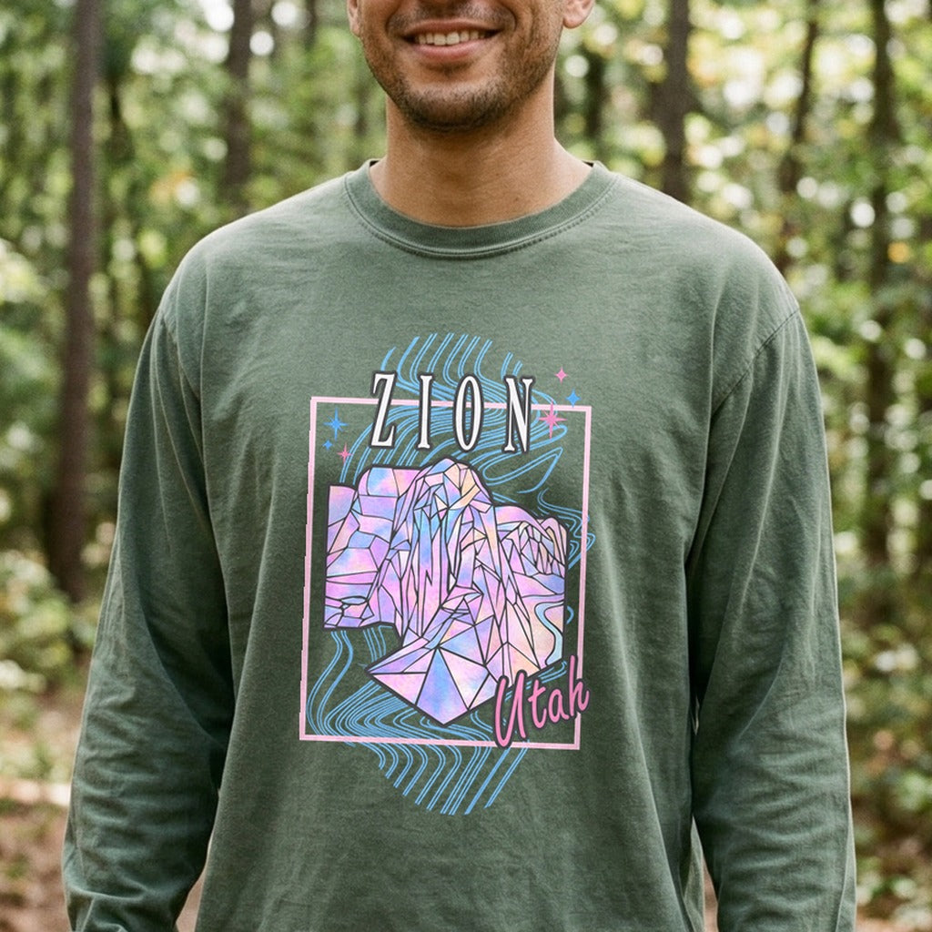 Zion Retro 80's Premium Long Sleeve