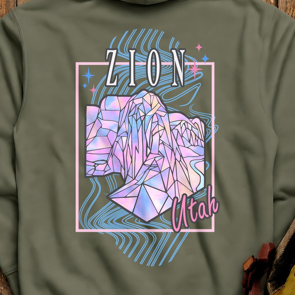 Zion Retro 80's Hoodie