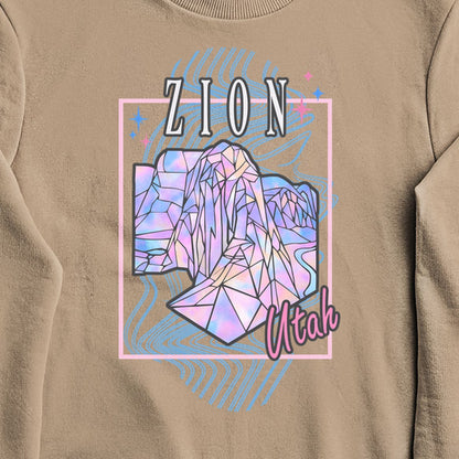 Zion Retro 80's Crewneck Sweatshirt