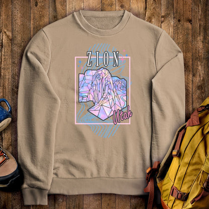 Zion Retro 80's Crewneck Sweatshirt