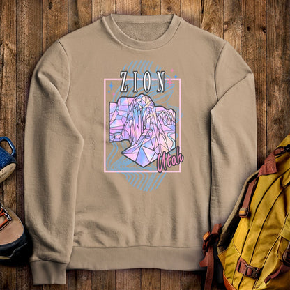 Zion Retro 80's Crewneck Sweatshirt