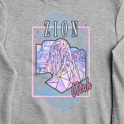 Zion Retro 80's Crewneck Sweatshirt