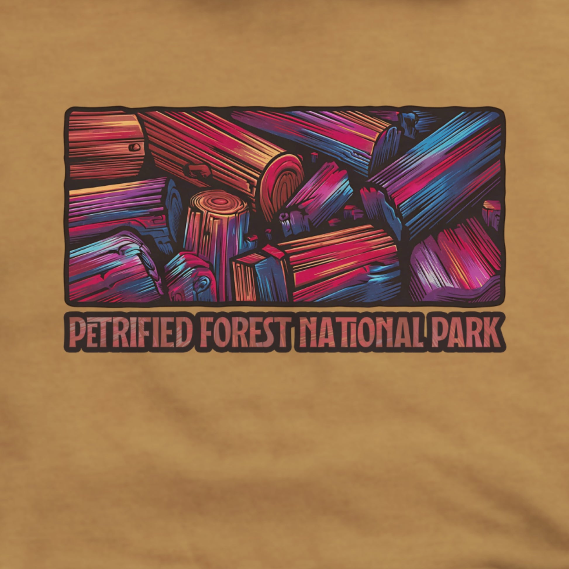 Petrified Forest National Park Hoodie Adventure and Outdoors Themed Hoodie