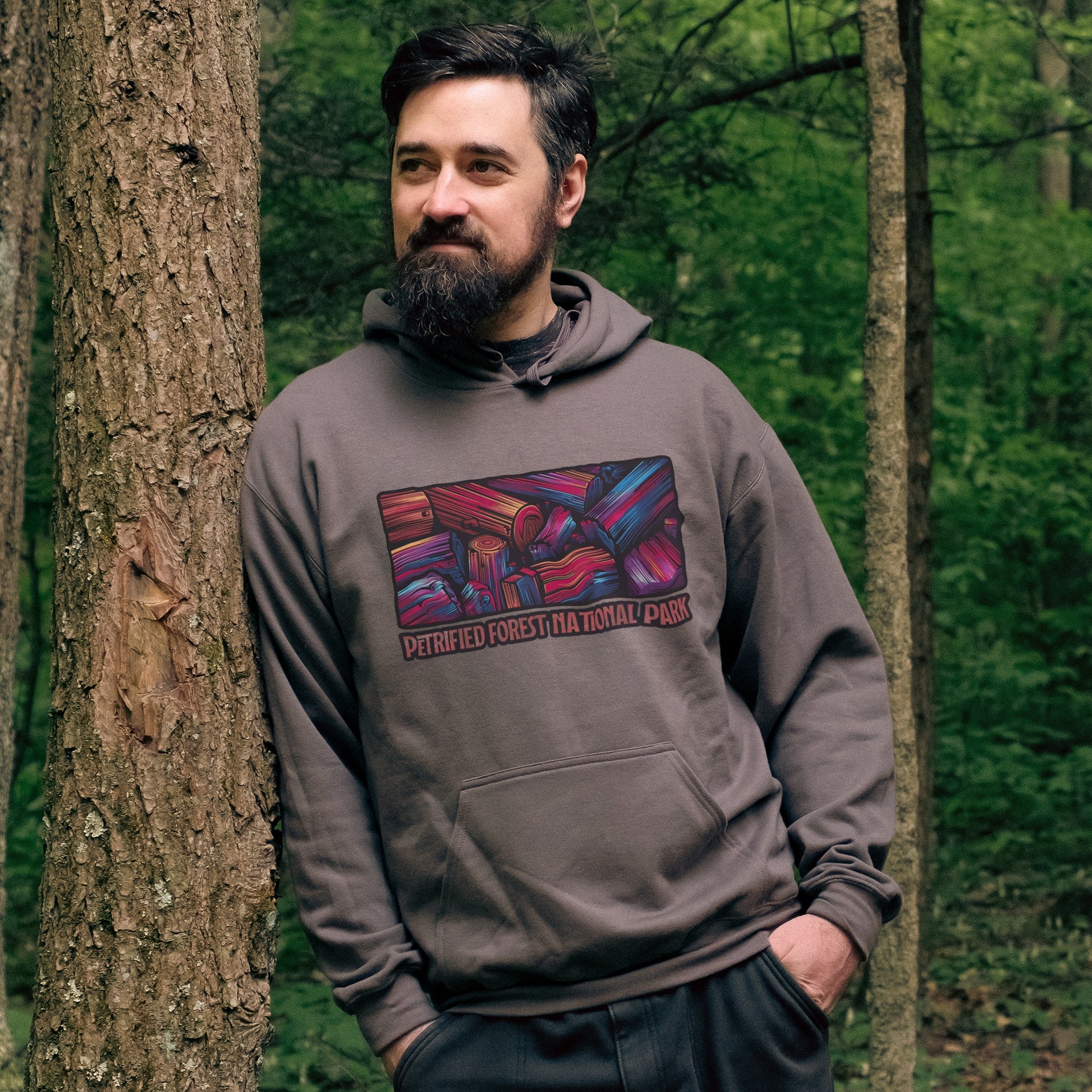 Petrified Forest National Park Hoodie Adventure and Outdoors Themed Hoodie