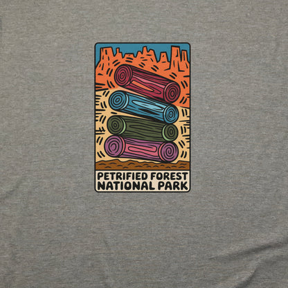 Petrified Forest National Park Logs T-Shirt Adventure and Outdoors Themed T-Shirt