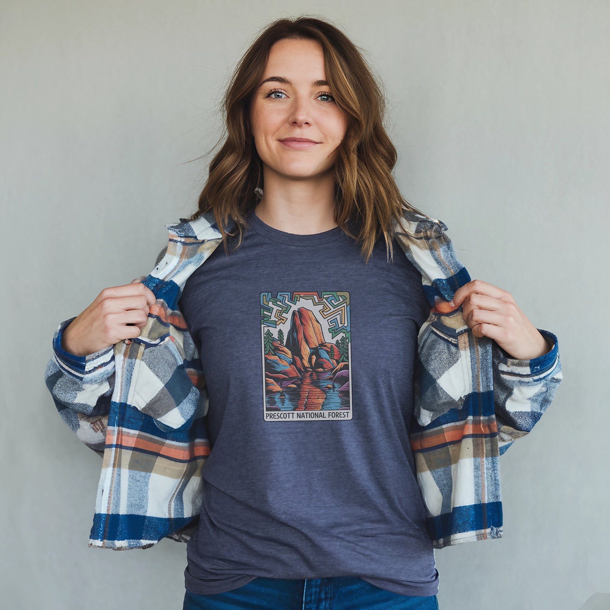 Prescott National Forest T-Shirt Adventure and Outdoors Themed T-Shirt