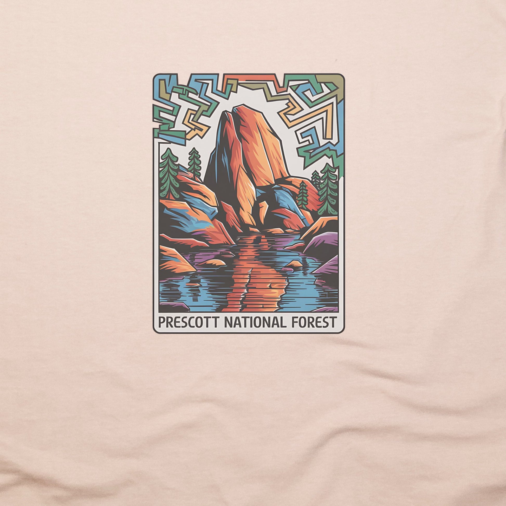 Prescott National Forest T-Shirt Adventure and Outdoors Themed T-Shirt