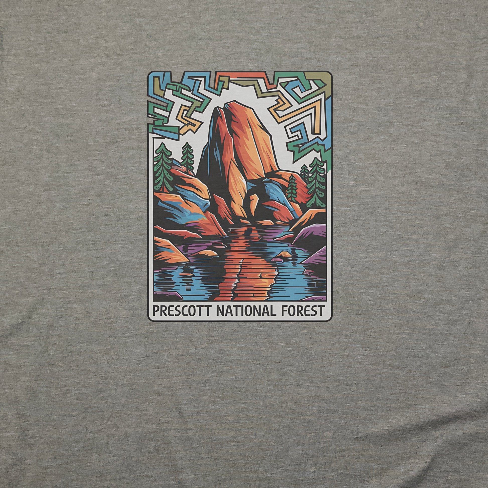 Prescott National Forest T-Shirt Adventure and Outdoors Themed T-Shirt
