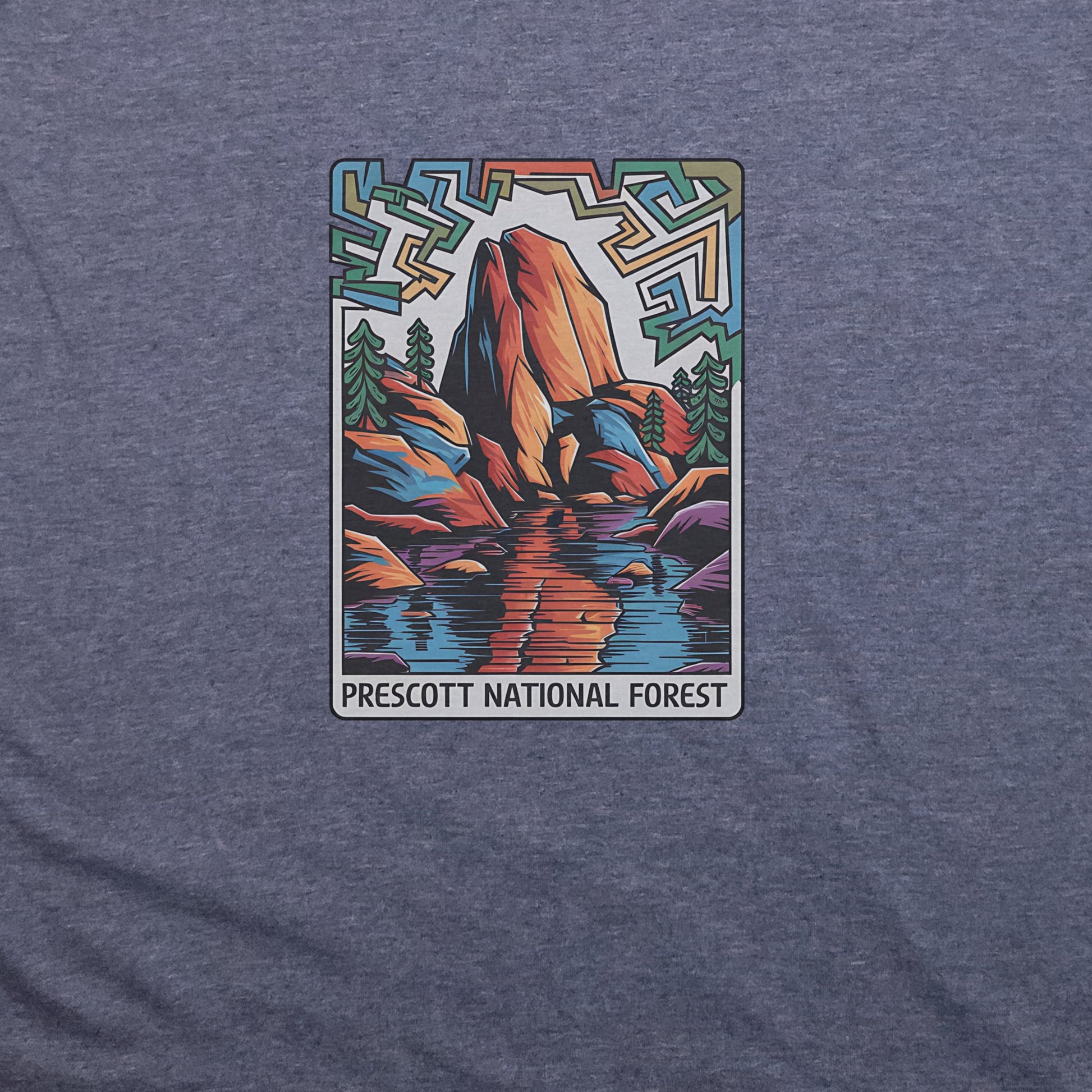 Prescott National Forest T-Shirt Adventure and Outdoors Themed T-Shirt