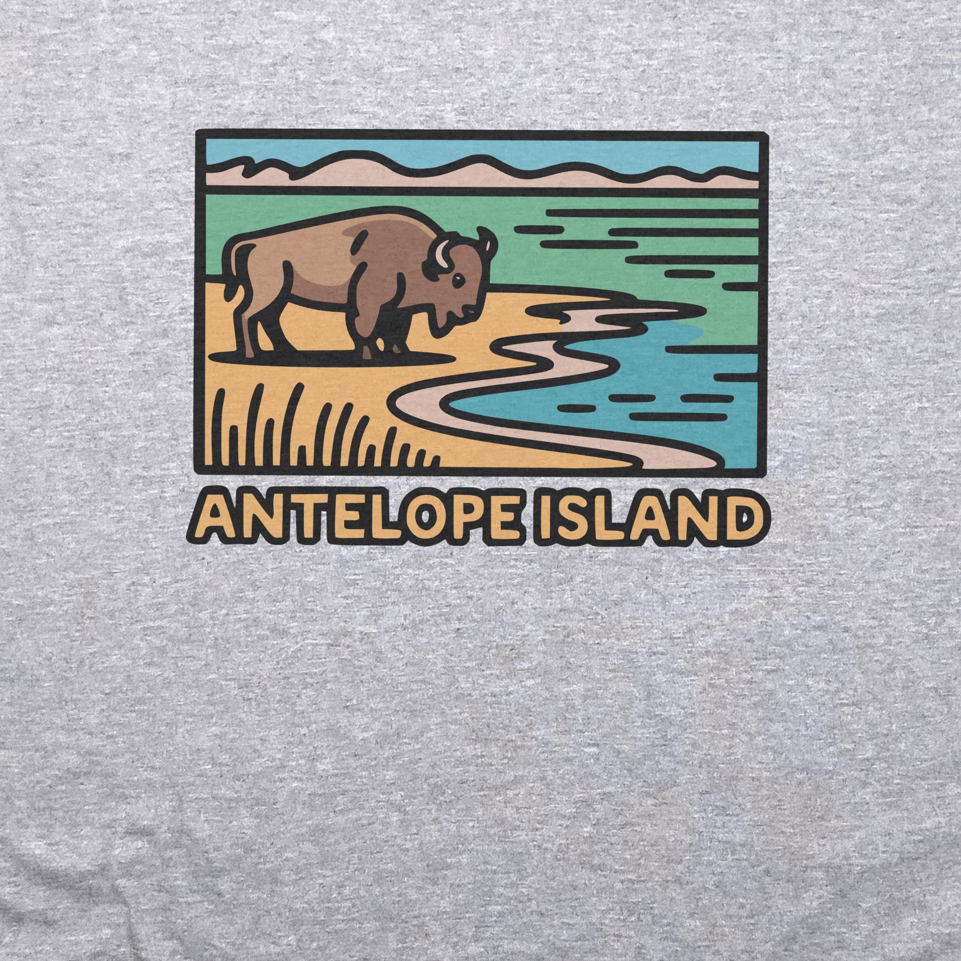Antelope Island State Park T-Shirt Adventure and Outdoors Themed T-Shirt