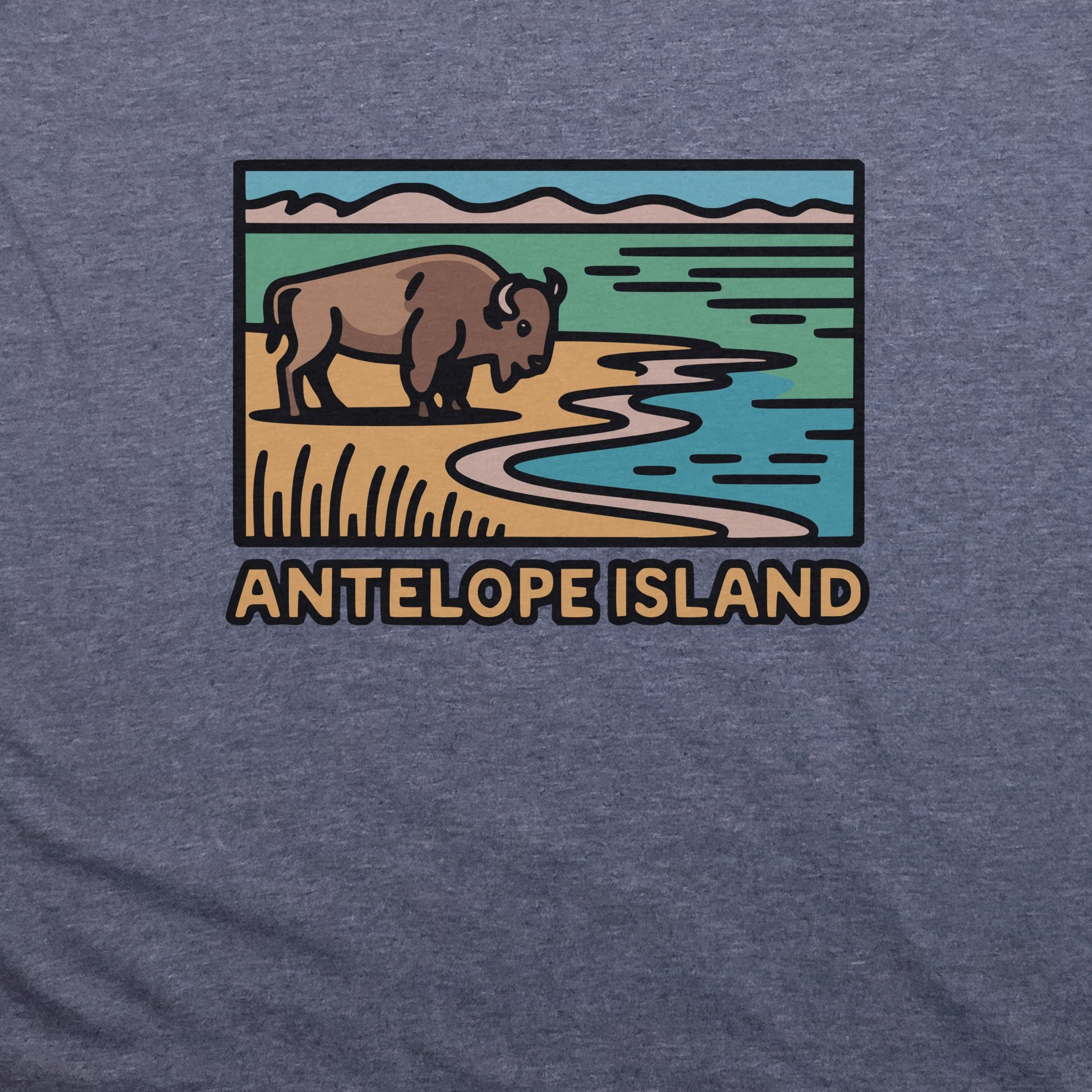 Antelope Island State Park T-Shirt Adventure and Outdoors Themed T-Shirt