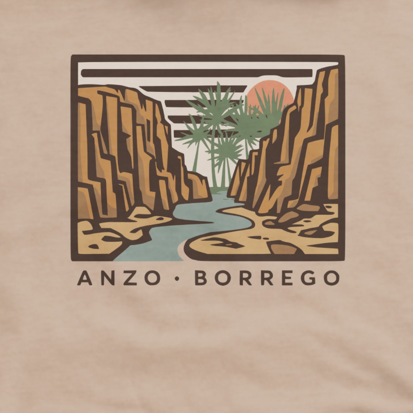 Anza-Borrego Desert State Park Hoodie Adventure and Outdoors Themed Hoodie
