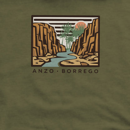 Anza-Borrego Desert State Park Crewneck Sweatshirt Adventure and Outdoors Themed Sweatshirt