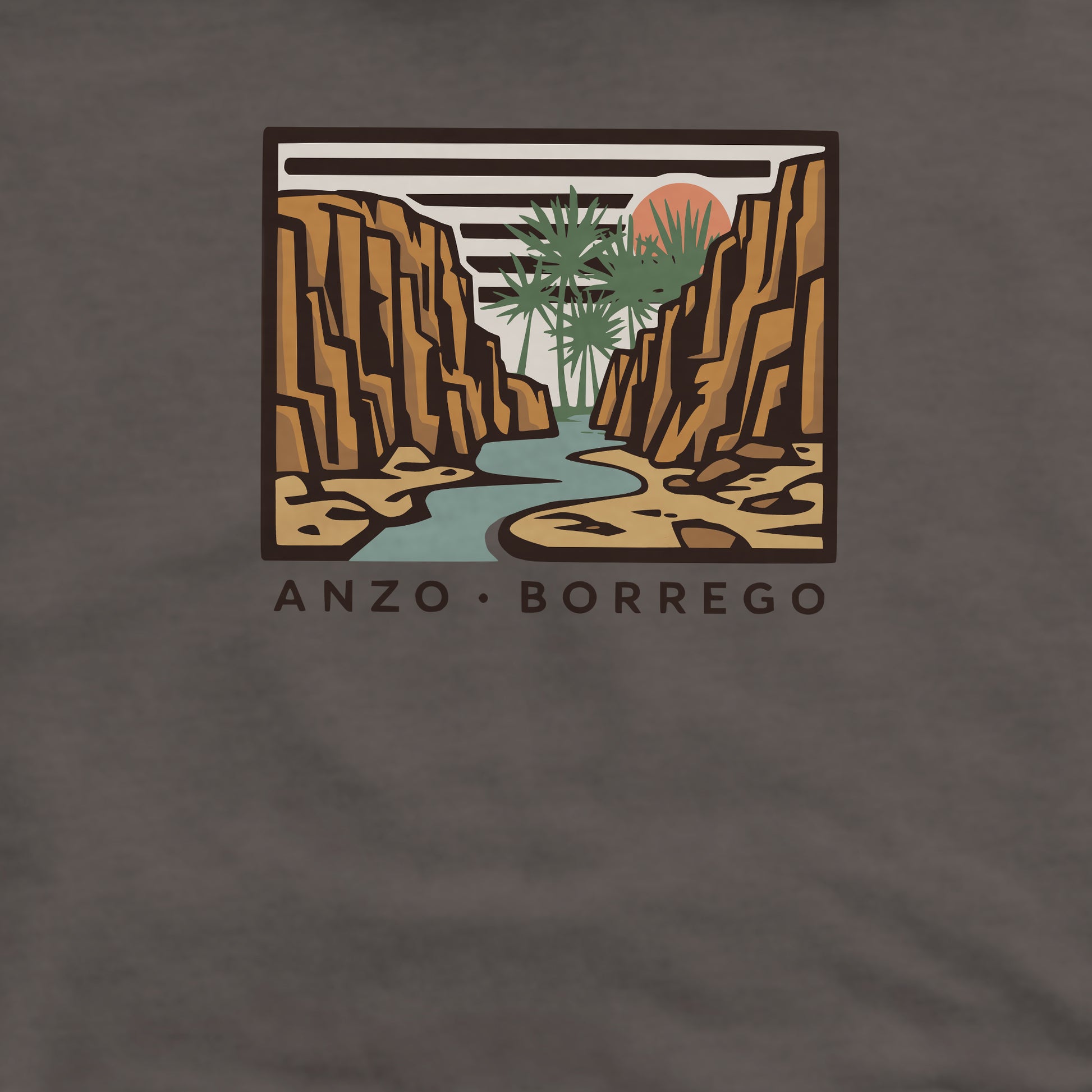 Anza-Borrego Desert State Park Crewneck Sweatshirt Adventure and Outdoors Themed Sweatshirt