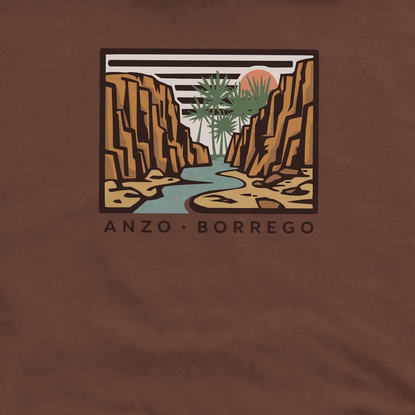 Anza-Borrego Desert State Park Crewneck Sweatshirt Adventure and Outdoors Themed Sweatshirt