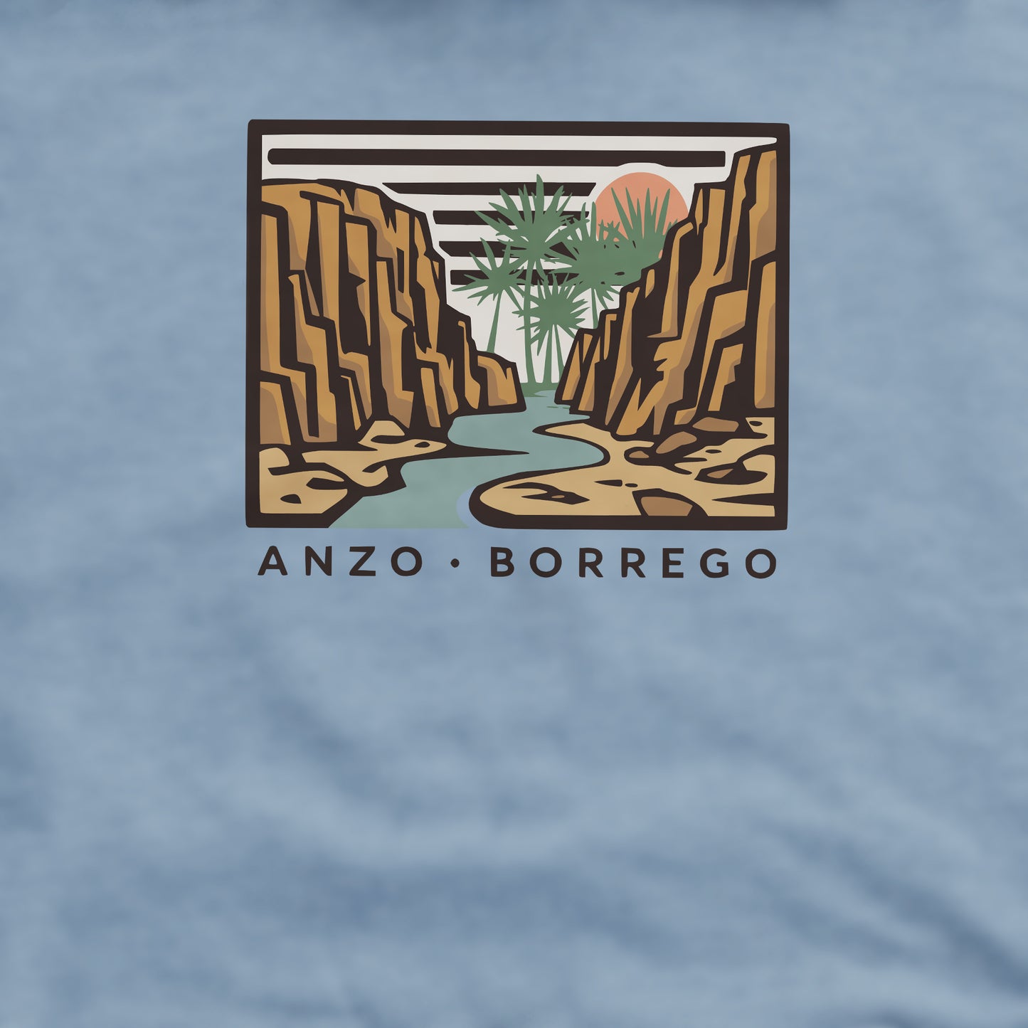 Anza-Borrego Desert State Park Crewneck Sweatshirt Adventure and Outdoors Themed Sweatshirt