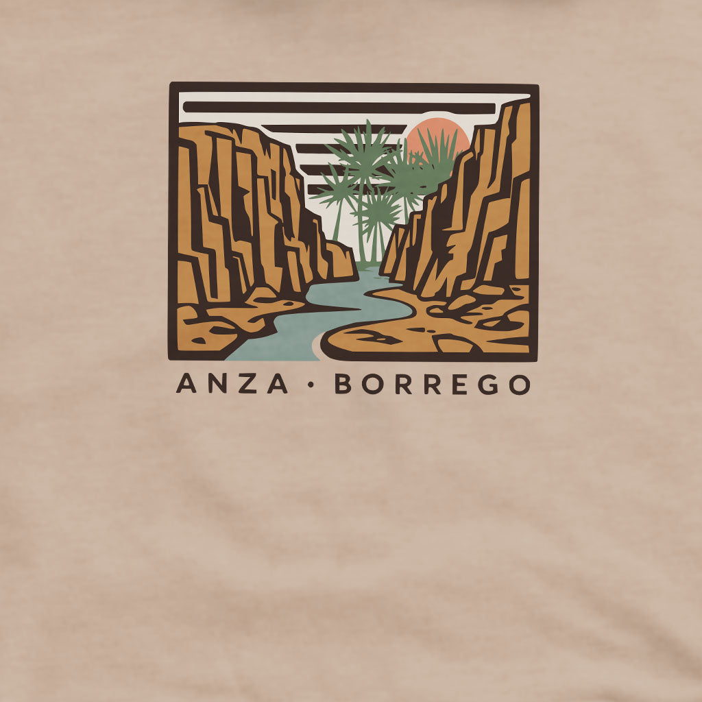Anza-Borrego Desert State Park Crewneck Sweatshirt Adventure and Outdoors Themed Sweatshirt