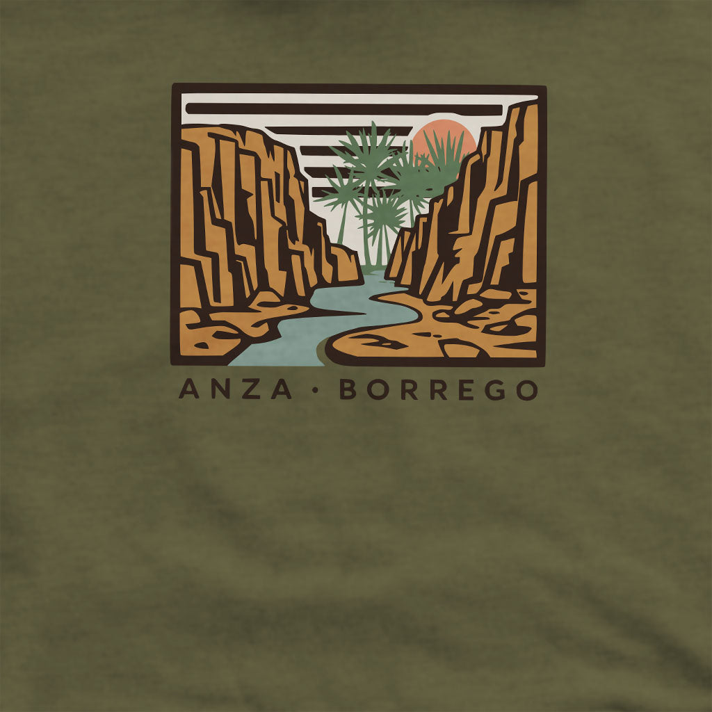 Anza-Borrego Desert State Park Crewneck Sweatshirt Adventure and Outdoors Themed Sweatshirt