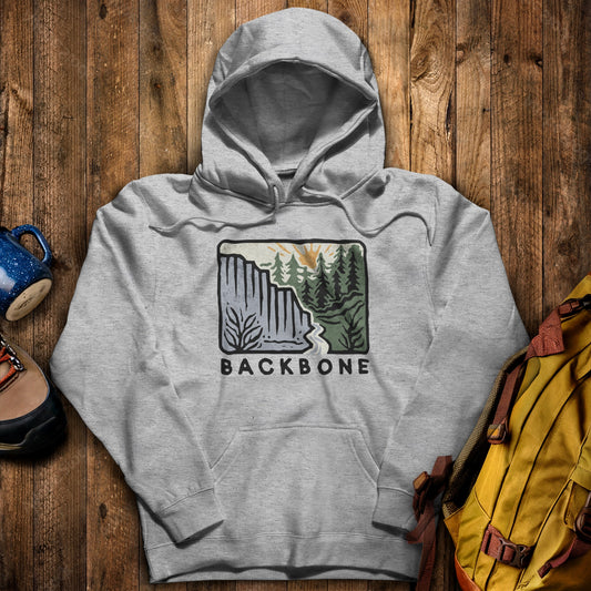Backbone State Park Hoodie Sport Grey Adventure and Outdoors Themed Hoodie