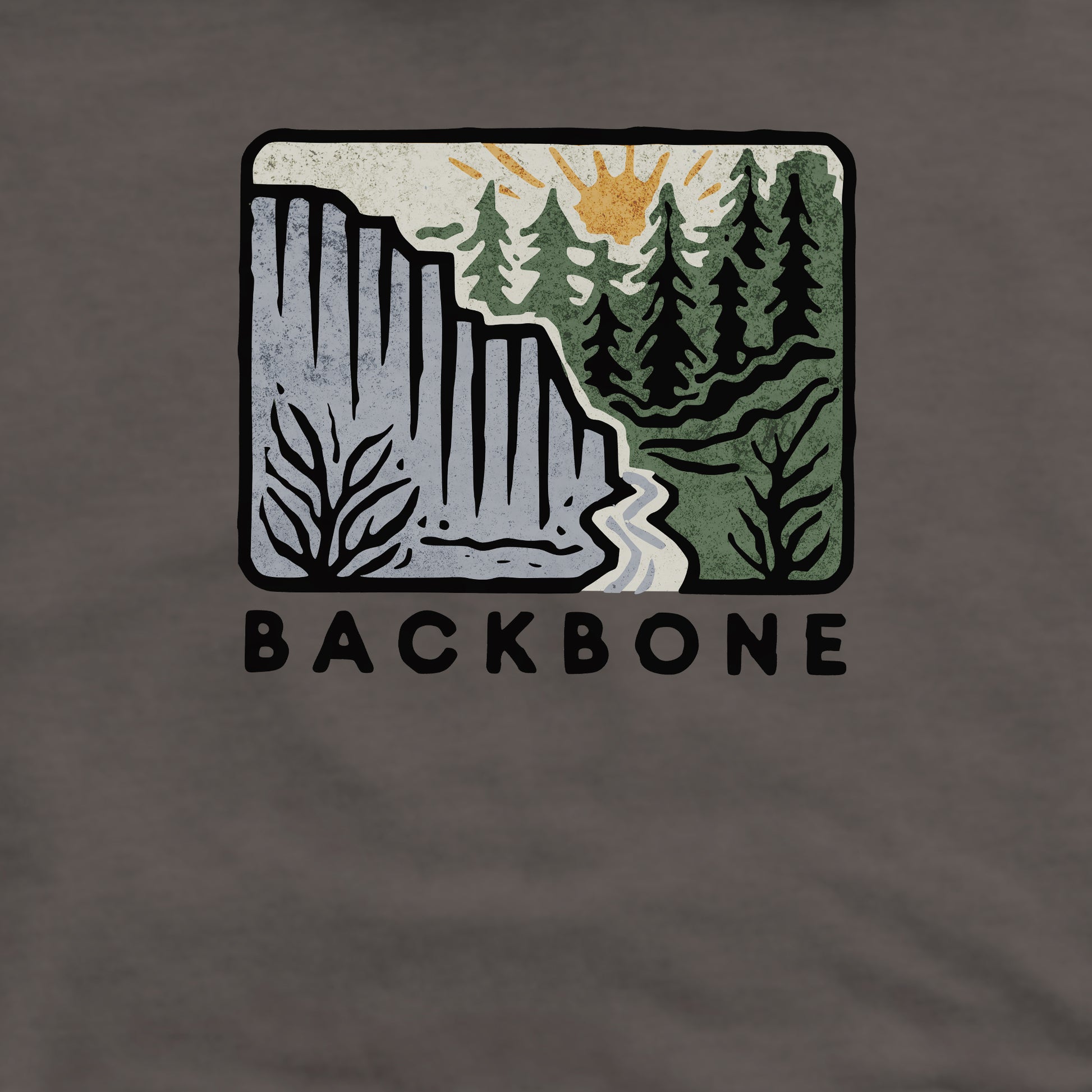 Backbone State Park Crewneck Sweatshirt Adventure and Outdoors Themed Sweatshirt