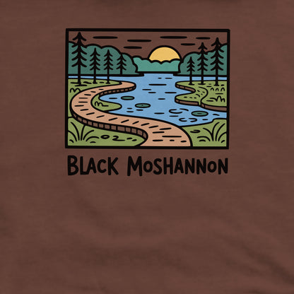 Black Moshannon State Park Crewneck Sweatshirt Adventure and Outdoors Themed Sweatshirt