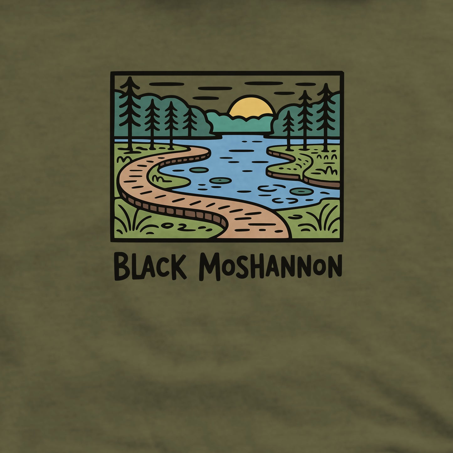 Black Moshannon State Park Hoodie Adventure and Outdoors Themed Hoodie