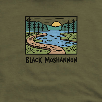 Black Moshannon State Park Hoodie Adventure and Outdoors Themed Hoodie