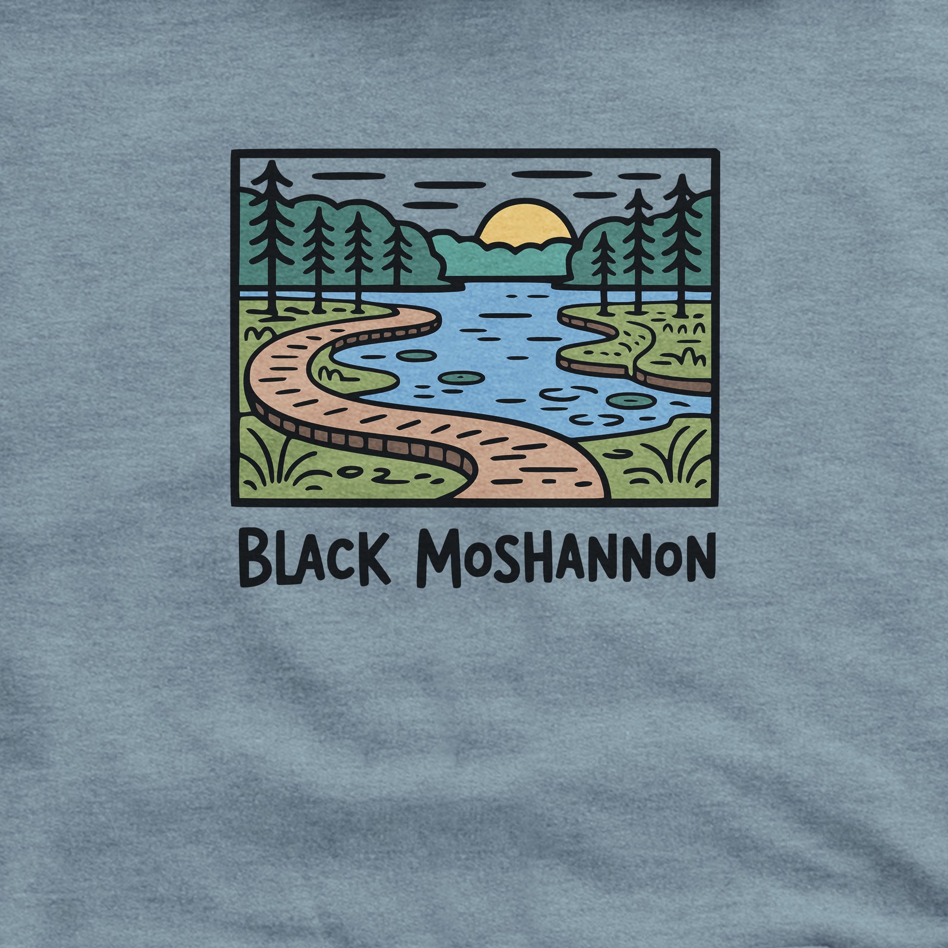 Black Moshannon State Park Hoodie Adventure and Outdoors Themed Hoodie