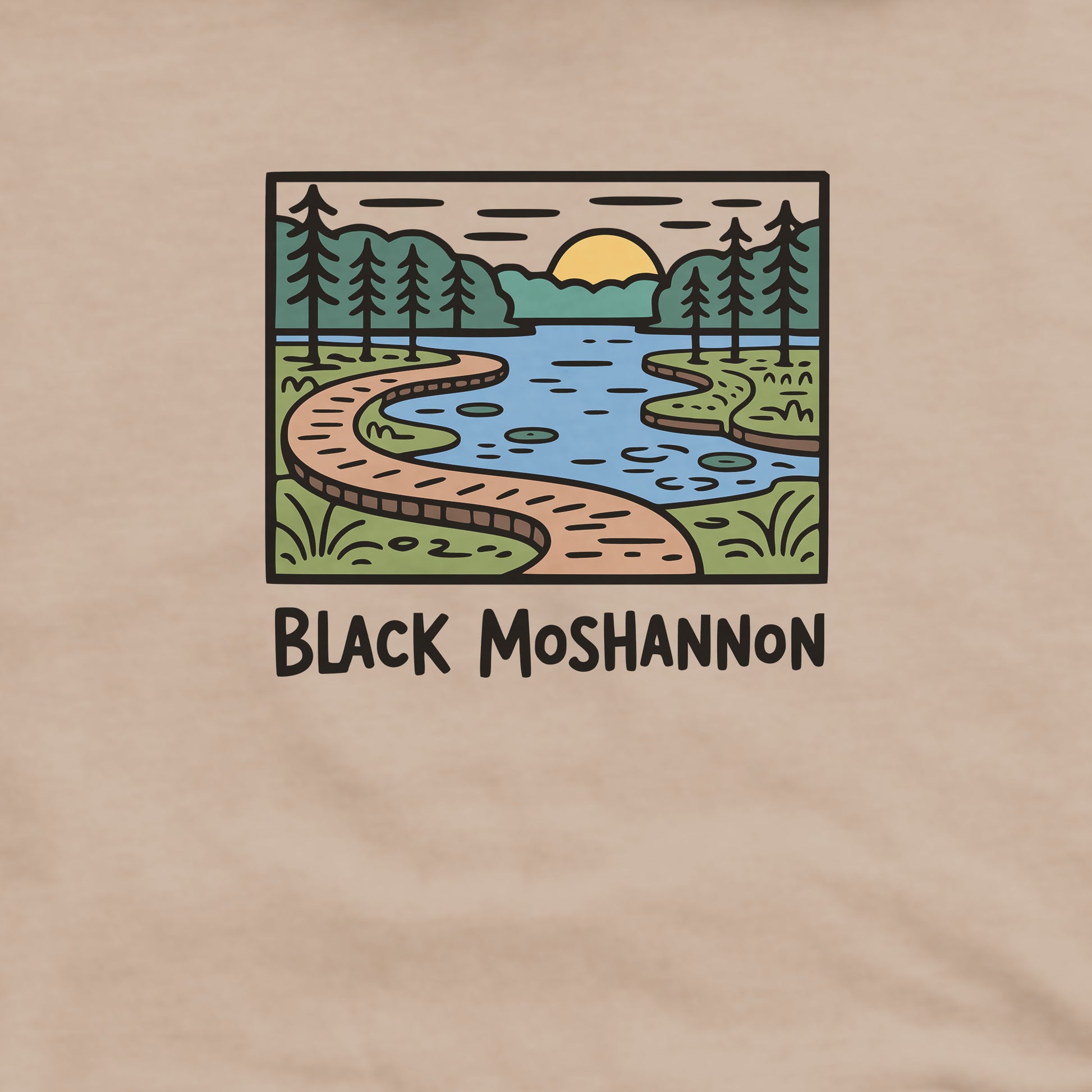 Black Moshannon State Park Hoodie Adventure and Outdoors Themed Hoodie