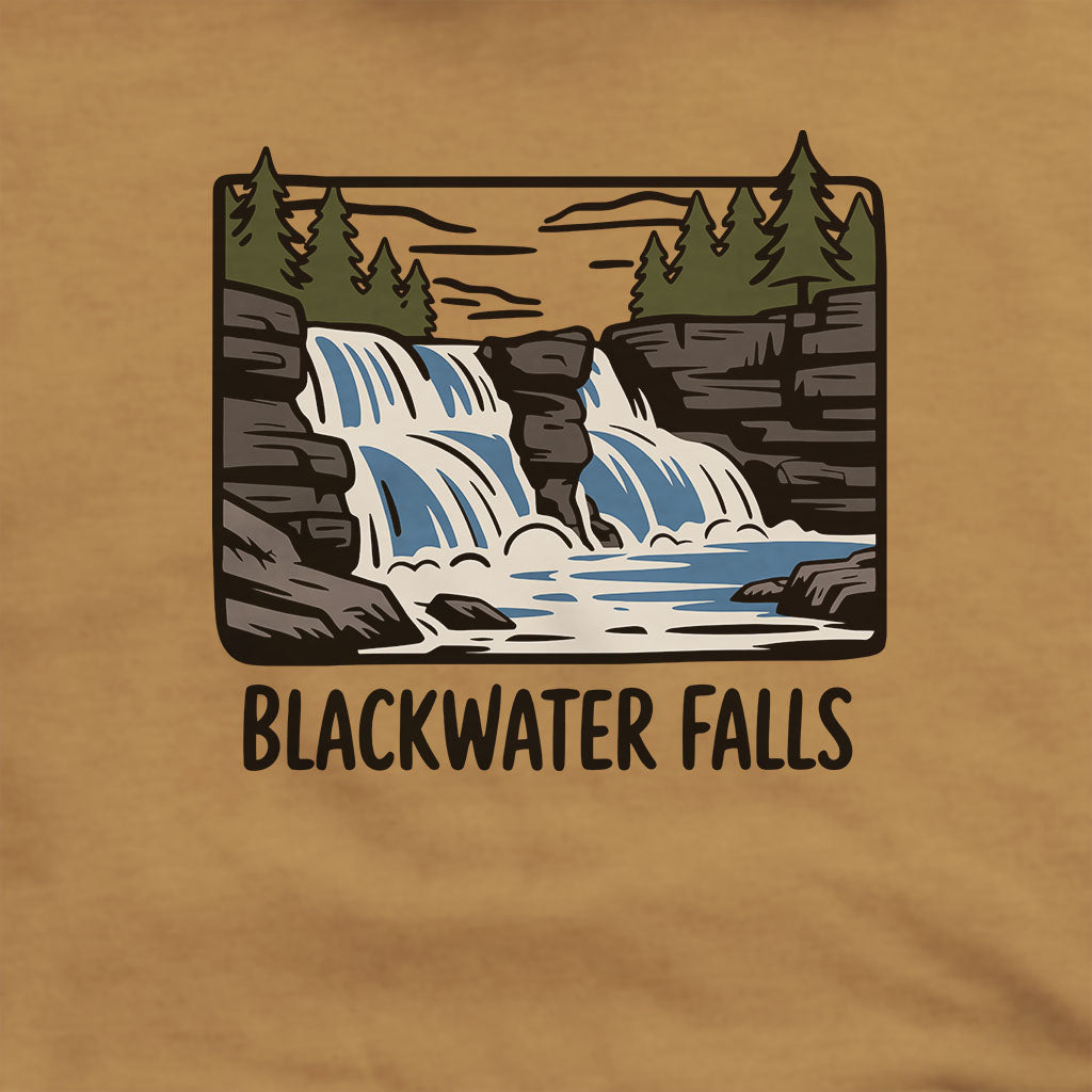 Blackwater Falls Hoodie Adventure and Outdoors Themed Hoodie
