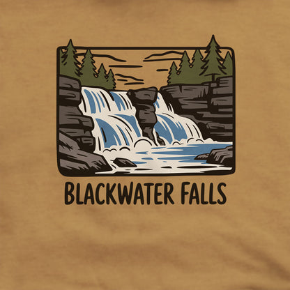 Blackwater Falls Hoodie Adventure and Outdoors Themed Hoodie