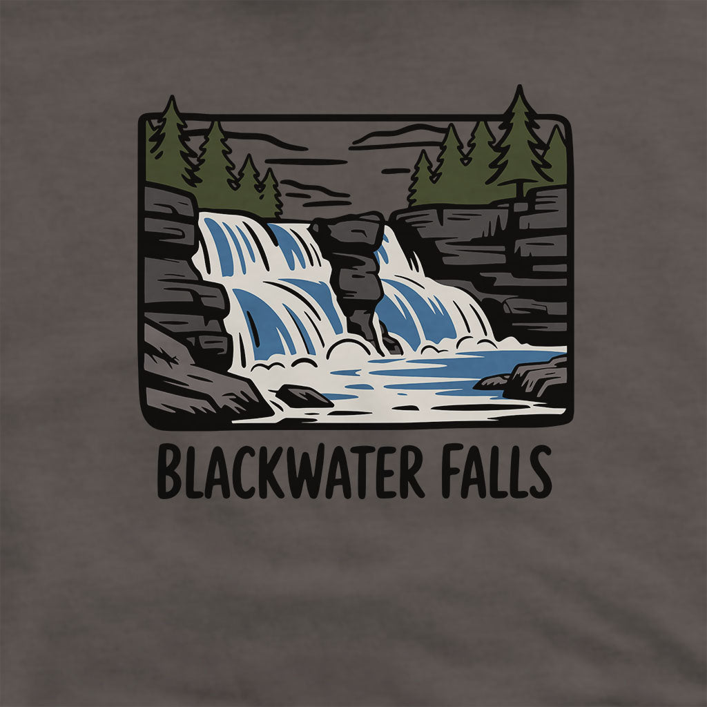 Blackwater Falls Hoodie Adventure and Outdoors Themed Hoodie
