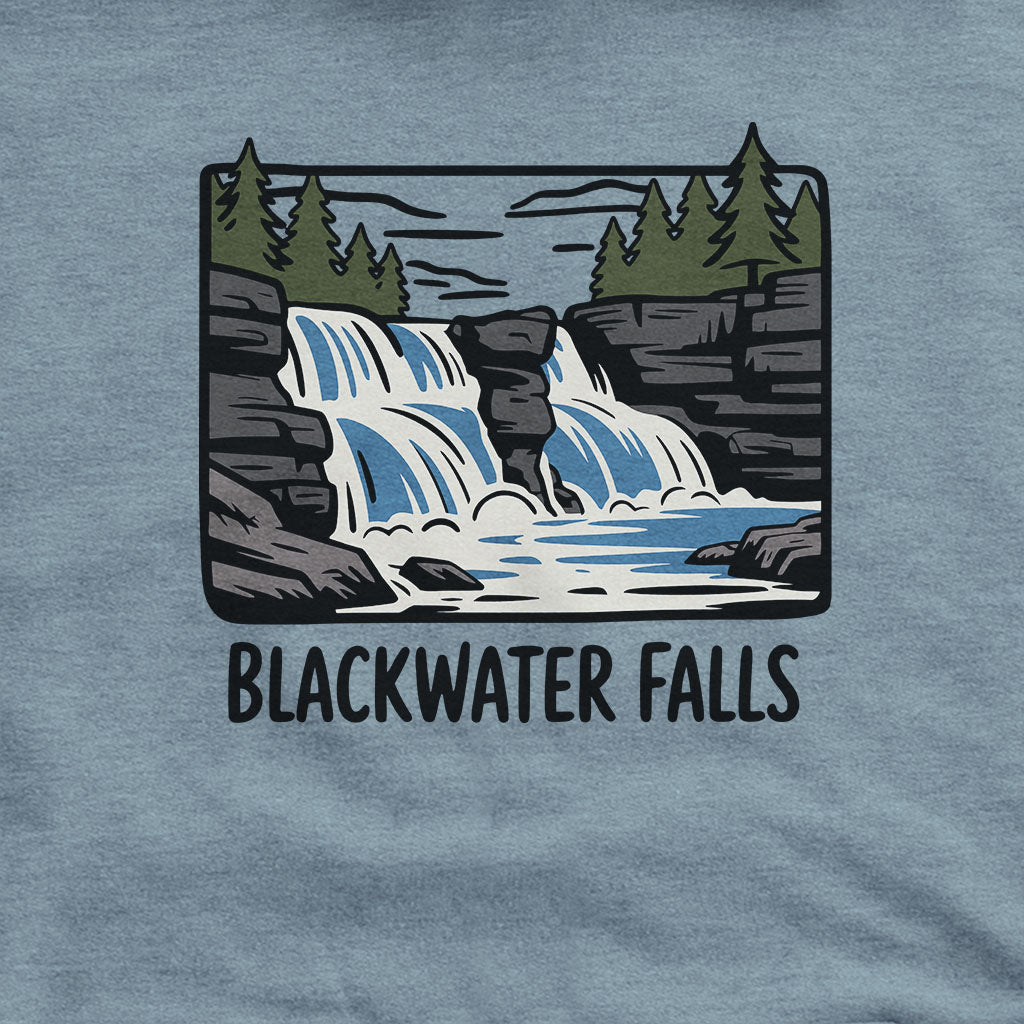Blackwater Falls Hoodie Adventure and Outdoors Themed Hoodie