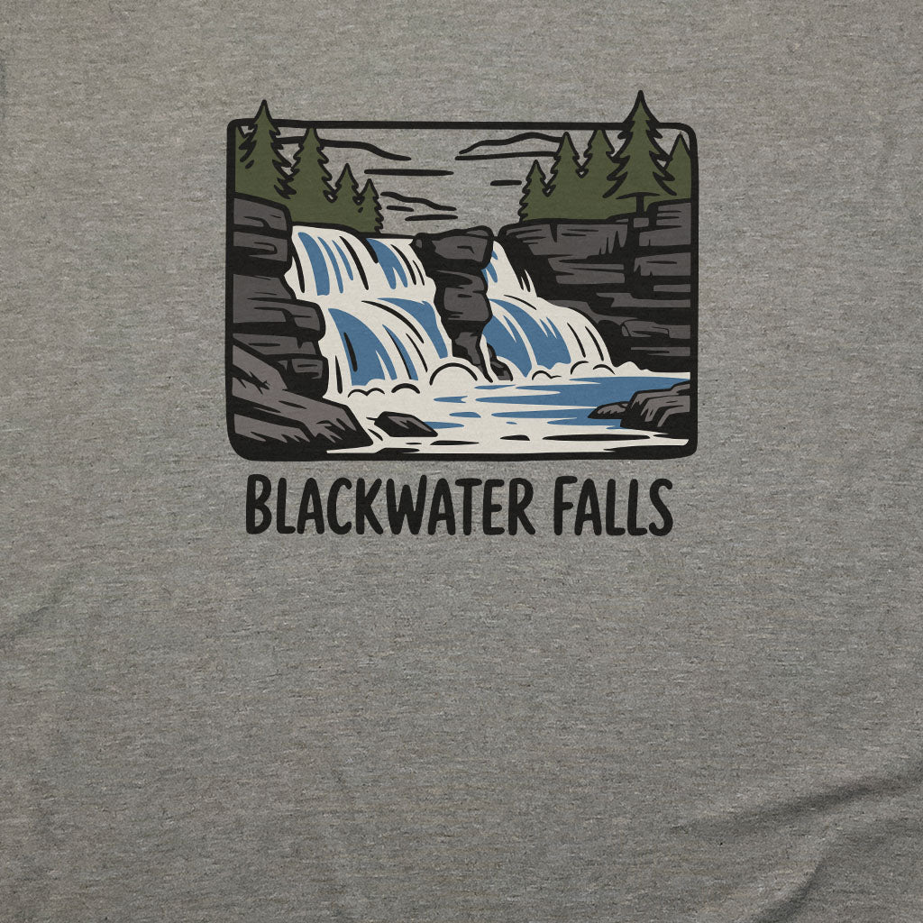 Blackwater Falls T-Shirt Adventure and Outdoors Themed T-Shirt