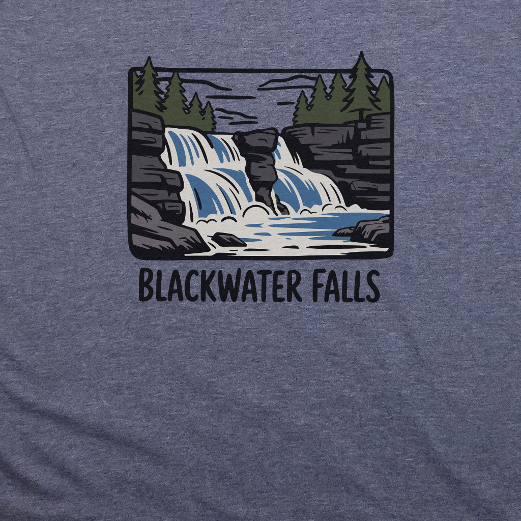 Blackwater Falls T-Shirt Adventure and Outdoors Themed T-Shirt
